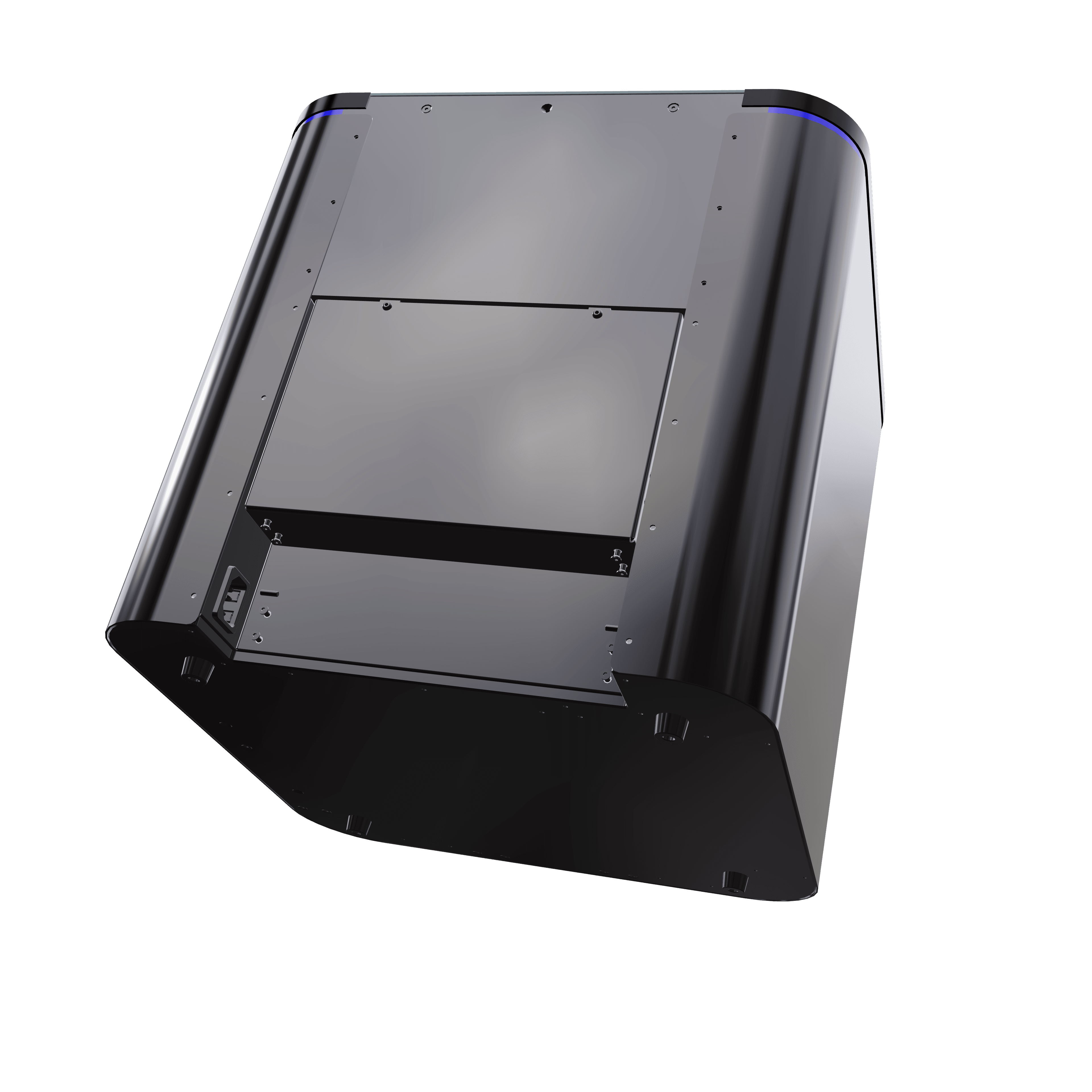 Microscope back panel